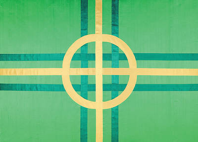 Picture of Convergence Kelly Dupioni Altar Frontal