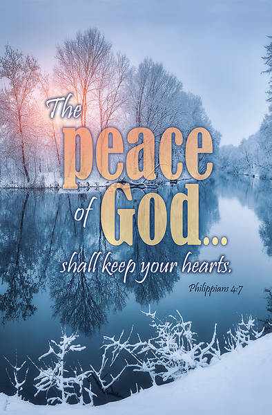 Picture of The Peace of God General Regular Size Bulletin