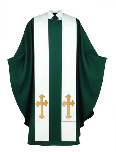 Picture of Trinity Cross White Stole