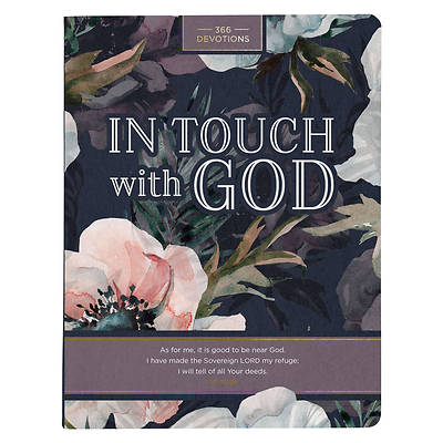 Picture of Devotional in Touch with God Floral Softcover Jan.
