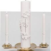 Koleys K322B Polished Brass Wedding Candelabra