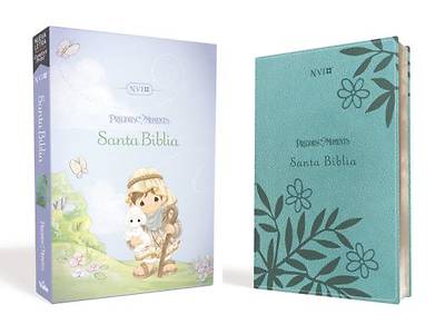 Picture of Santa Biblia Precious Moments Nvi, Leathersoft Aqua