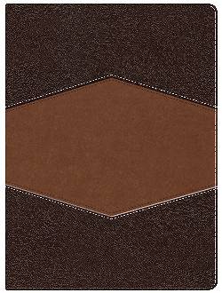 Picture of Rvr 1960 Biblia de Estudio Holman, Chocolate/Terracota, Simil Piel Con Indice