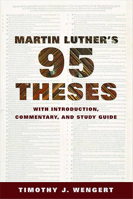 Picture of Martin Luther's Ninety-Five Theses