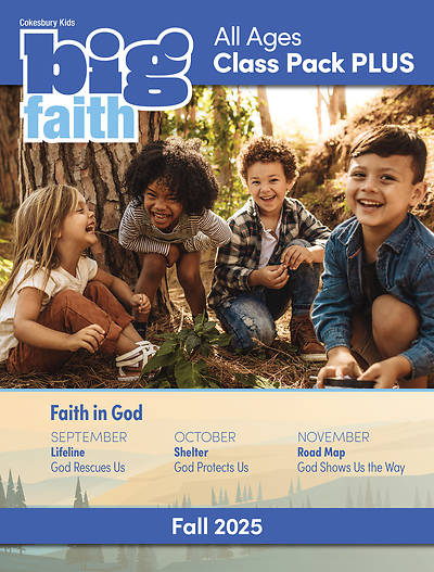 Picture of Cokesbury Kids Big Faith Fall 2025 All Ages Digital Class Pack Plus - Download