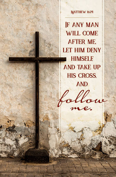 Picture of Take Up His Cross General Regular Size Bulletin
