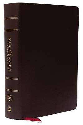 Picture of The King James Study Bible, Bonded Leather, Burgundy, Indexed, Full-Color Edition