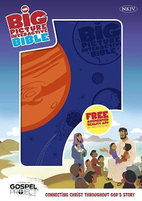 Picture of The NKJV Big Picture Interactive Bible, Creation Leathertouch