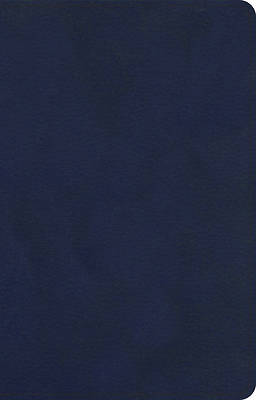 Picture of KJV Single-Column Compact Bible, Navy Leathertouch