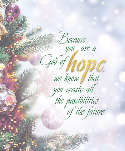 Picture of Hope Advent Christmas Tree Bulletin, Large (Pkg of 50)