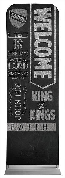 Picture of Welcome Chalkboard Art  Sleeve Banner