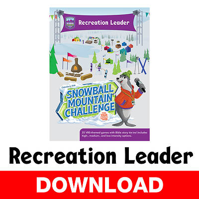 Picture of VBS 2026 Snowball Mountain Challenge Recreation Leader Download