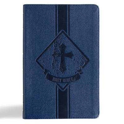 Picture of KJV Kids Bible, Thinline Edition, Navy Leathertouch