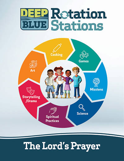 Picture of Deep Blue Rotation Stations: The Lord's Prayer - Entire Unit Download