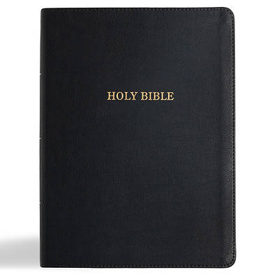 Picture of KJV Study Bible, Large Print Edition, Black Leathertouch