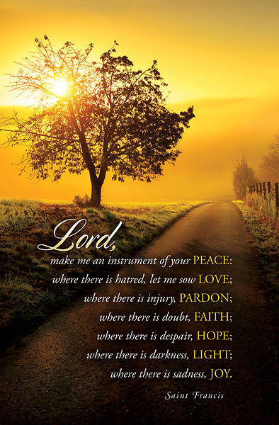 Picture of Prayer Saint Francis General Regular Size Bulletin