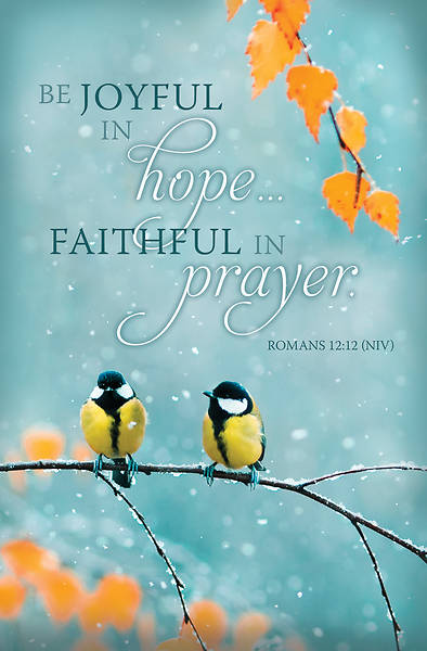 Picture of Be Joyful in Hope General Regular Size Bulletin