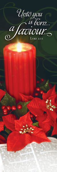 Picture of Unto You is Born a Saviour Christmas Bookmark