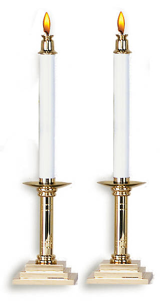 Picture of Sudbury Candlesticks 10 Inch Brass (Pair)