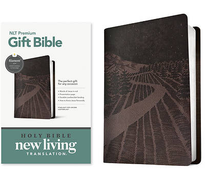 Premium Gift Bible Nlt, Filament Enabled (Leatherlike, Starlight Path Brown, Red Letter)
