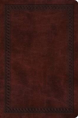 Picture of ESV Value Compact Bible (Trutone, Mahogany, Border Design)