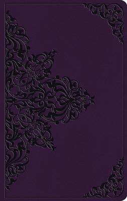 Picture of ESV Large Print Value Thinline Bible (Trutone, Lavender, Filigree Design)