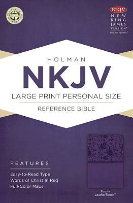 Picture of Large Print Personal Size Reference Bible-NKJV