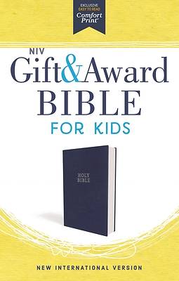 Picture of NIV Gift and Award Bible for Kids, Imitation Leather, Blue, Comfort Print