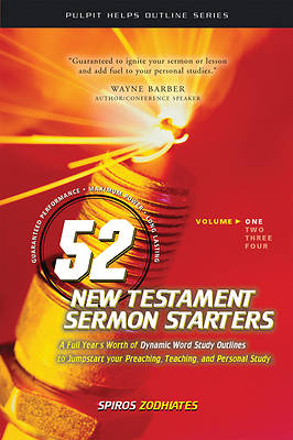 Picture of 52 New Testament Sermon Starters