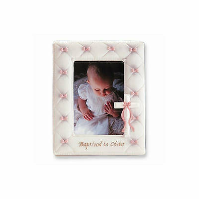 Picture of Baptism Baby Girl Photo Frame 7"