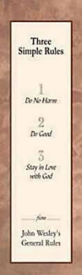 Picture of Three Simple Rules Bookmark (Pkg of 25)
