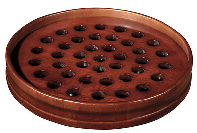 Picture of Maple Communion Tray - Walnut Finish