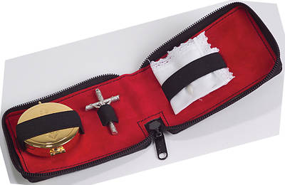 Picture of Koleys K712 7 Host Cap Sick Call Set 3 1/2" x 4 1/2" Leather Case