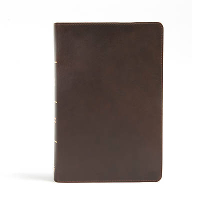 Picture of CSB Giant Print Reference Bible, Black Genuine Leather