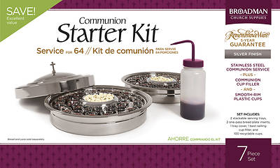 Picture of RemembranceWare Communion Starter Kit - Silver Finish
