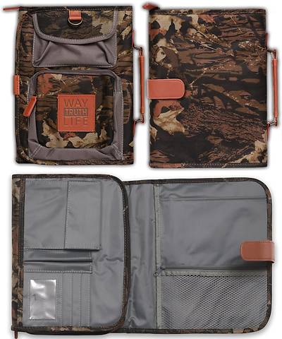 Picture of Tri-Fold Realtree Camo Bible Cover Large