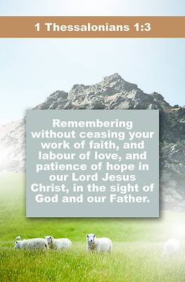 Picture of We Give Thanks Bulletin (Pkg 100) Pastor Appreciation