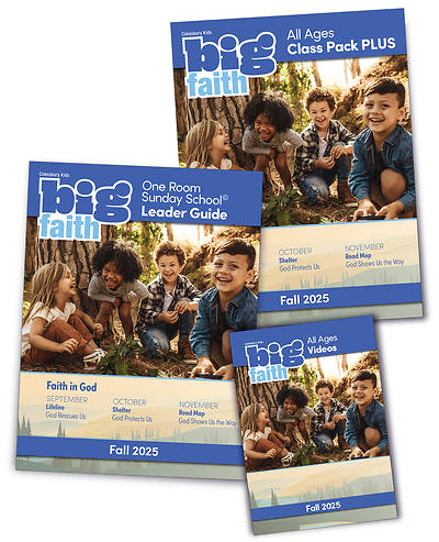 Cokesbury Kids Big Faith Fall 2025 One Room Sunday School® Leader Kit- Digital Kit Download