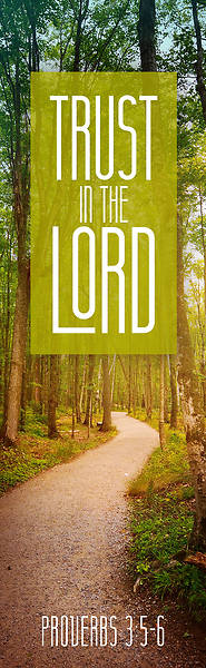 Picture of Trust in the Lord Bookmark - Pack of 25