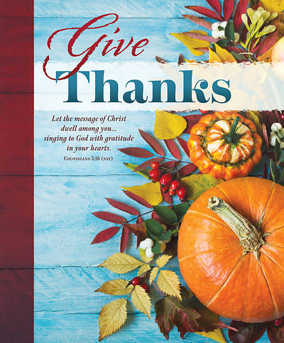 Picture of Give Thanks Thanksgiving Legal Size Bulletin