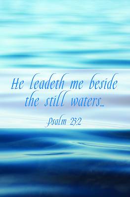 Picture of Lord Is My Shepherd Bulletin (Pkg 100) Funeral