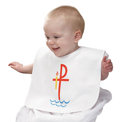 Baptismal Bib With Velcro (Package of 6)