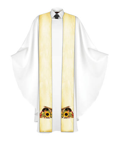 Thanksgiving Parchment Stole