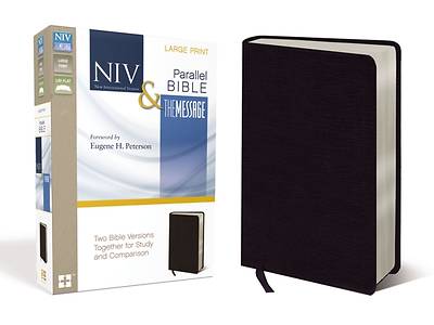 NIV and the Message Side-By-Side Bible, Large Print