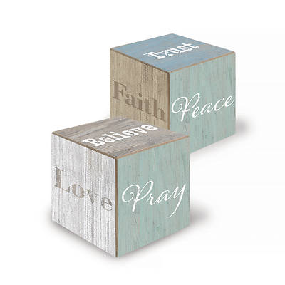 Picture of Prayer Cube with Words