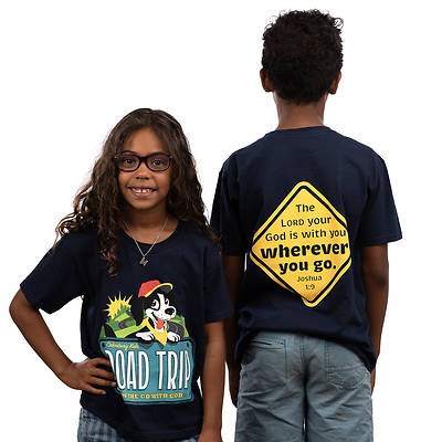 Picture of VBS 2025 Road Trip Child T-Shirt Size Medium