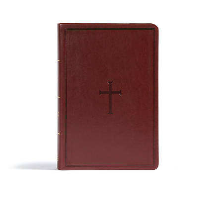 Picture of CSB Giant Print Reference Bible, Brown Leathertouch