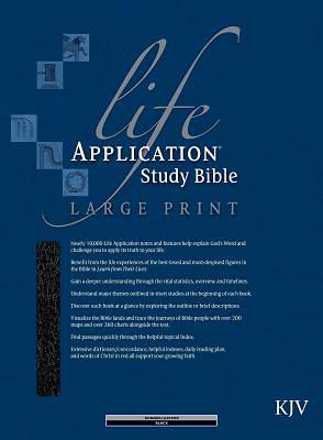 Picture of Bible KJV Life Application Study Large Print