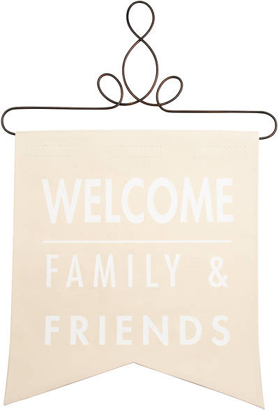 Picture of Banner- Welcome - 14" x 16"