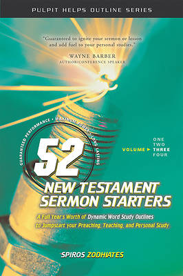 Picture of 52 New Testament Sermon Starters Volume Three
